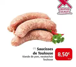 Colruyt Saucisses de Toulouse offre