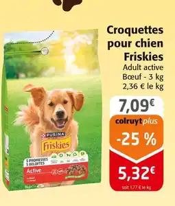 Colruyt Purina Croquettes pour chien Friskies offre