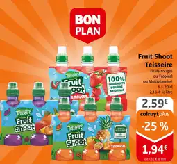 Colruyt Teisseire Fruit Shoot offre