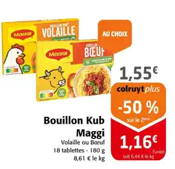 Colruyt Maggi Bouillon Kub offre