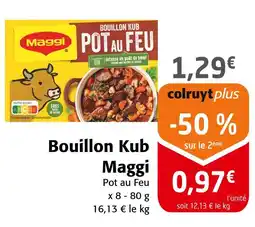 Colruyt Maggi Bouillon Kub offre