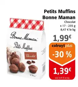 Colruyt Bonne Maman Petits Muffins offre