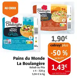 Colruyt La Boulangère Pains du Monde offre