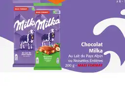 Colruyt Milka Chocolat offre