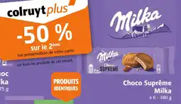 Colruyt Milka Choco Suprême offre