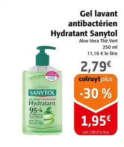 Colruyt Sanytol Gel lavant antibactérien Hydratant offre