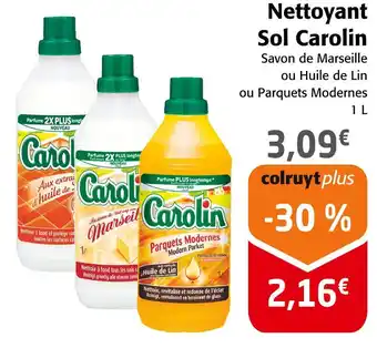 Colruyt Carolin Nettoyant Sol offre