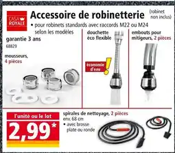 Norma CASA ROYALE Accessoire de robinetterie offre