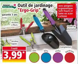 Norma Powerfix Garden Outil de jardinage Ergo-Grip offre