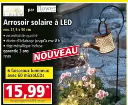 Norma I-GLOW par Flower Arrosoir solaire à LED offre