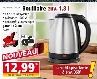 Norma GOURMET MAX Bouilloire env. 1,8 l offre