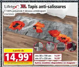 Norma Lifetex Tapis anti-salissures offre