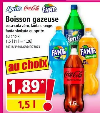 Norma Sprite / Coca Cola / Fanta Boisson gazeuse offre