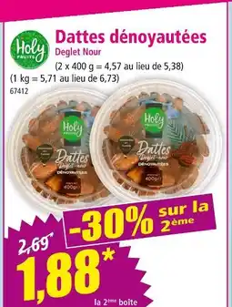 Norma Holy Fruits Dattes dénoyautées offre