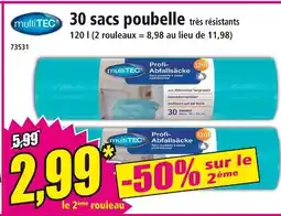 Norma MULTITEC 30 sacs poubelle offre