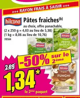 Norma HILCONA Pâtes fraiches offre