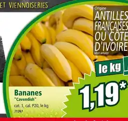 Norma Bananes Cavendish offre