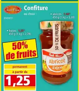 Norma Tante Clara Confiture offre