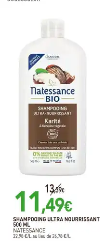 naturéO Natessance Shampooing ultra nourrissant offre