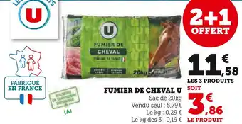 U Express U Fumier de cheval offre