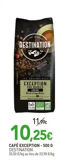 naturéO DESTINATION Café exception offre