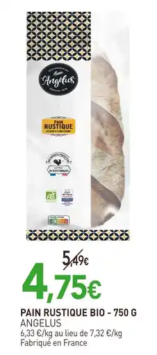 naturéO ANGELUS Pain rustique bio offre