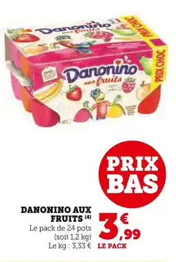 U Express Danonino aux Fruits offre