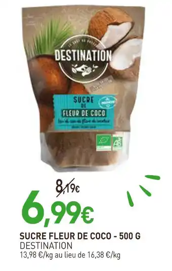 naturéO Destination Sucre fleur de coco offre