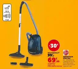 Hyper U HOOVER Aspirateur avec sac offre