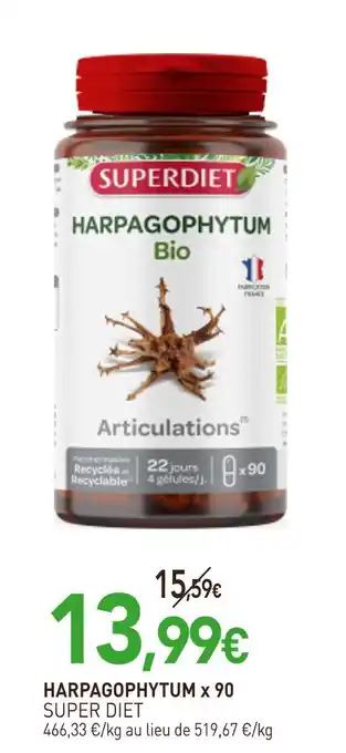 naturéO SUPER DIET Harpagophytum offre