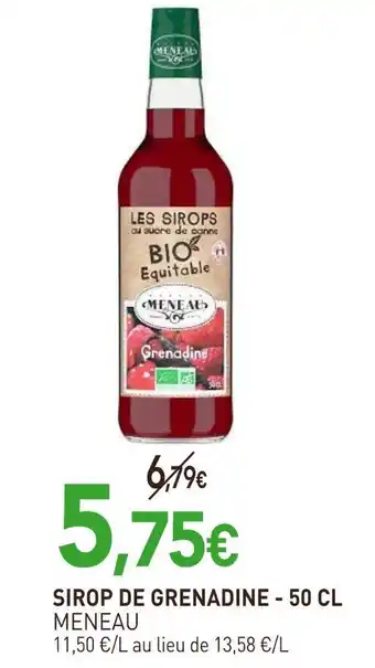 naturéO MENEAU Sirop de grenadine offre