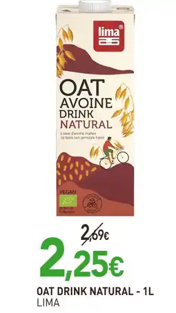 naturéO Lima Oat drink natural offre