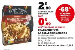 U Express La Belle Chaurienne Cassoulet au Canard et Saucisse de Toulouse offre