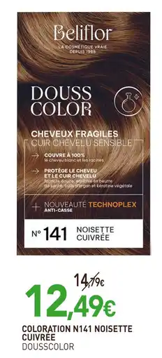 naturéO BELIFLOR Coloration n141 noisette cuivrée offre