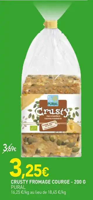 naturéO PURAL Crusty fromage courge offre