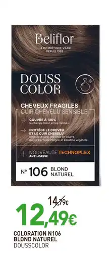 naturéO BELIFLOR Coloration n106 blond naturel offre