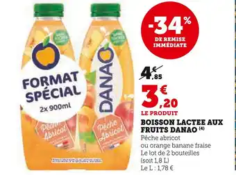 U Express Danao Boisson Lactee Aux Fruits offre