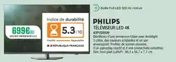 Extra PHILIPS Téléviseur led 4k offre