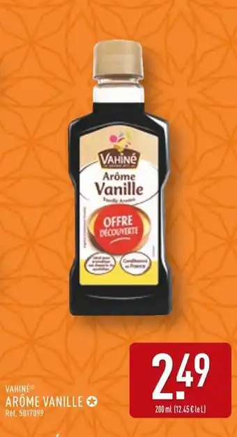 ALDI Vahiné Arôme Vanille offre