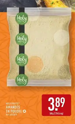 ALDI HOLY FRUITS Holy Fruit Amandes en Poudre offre