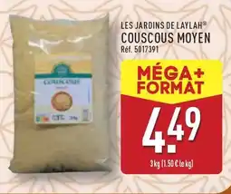 ALDI LES JARDINS DE LAYLAH Couscous moyen offre