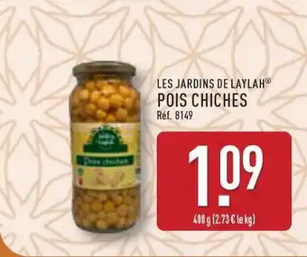 ALDI LES JARDINS DE LAYLAH Pois chiches offre