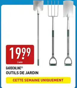 ALDI GARDENLINE Outils de jardin offre