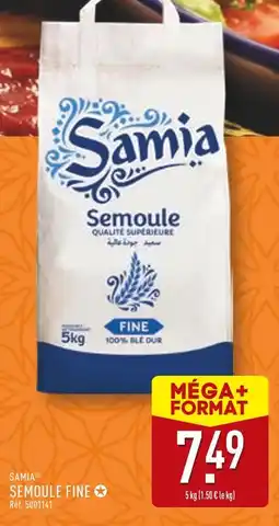 ALDI SAMIA Semoule fine offre