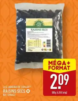 ALDI LES JARDINS DE LAYLAH Raisins secs offre