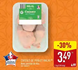 ALDI Cuisses de Poulet Halal offre