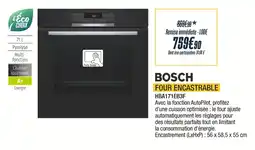 Proxi Confort Bosch Bosch four encastrable offre