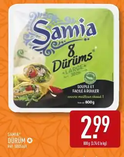 ALDI SAMIA Dürüm offre