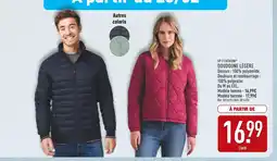 ALDI UP 2 FASHION DOUDOUNE LÉGÈRE offre