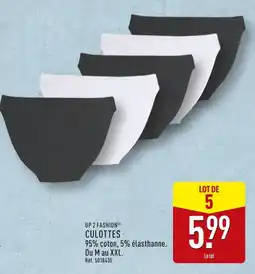 ALDI UP 2 FASHION Culottes offre